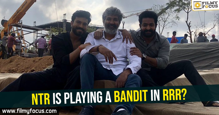 NTR is playing a bandit in RRR?