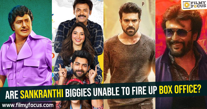 Are Sankranthi biggies unable to fire up box office?