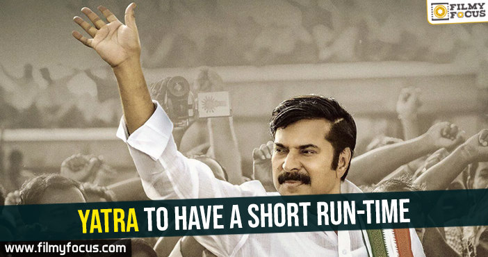 Yatra to have a short run-time