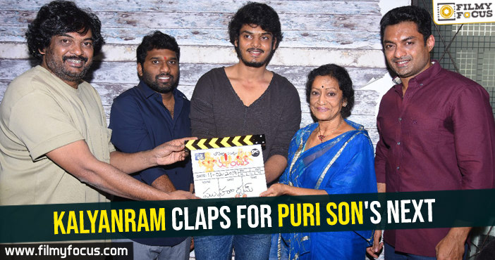 Kalyanram claps for Puri son’s Next Movie