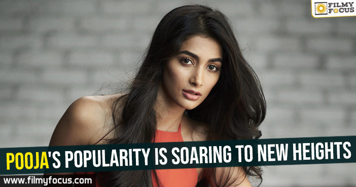 Pooja’s popularity is soaring to new heights