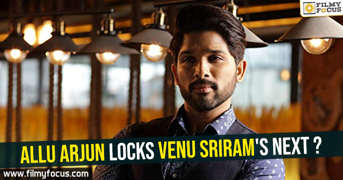 Allu Arjun locks Venu Sriram’s next ?