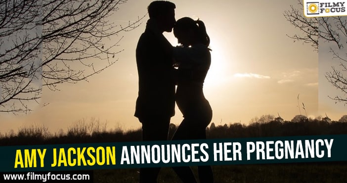 Amy Jackson announces her pregnancy