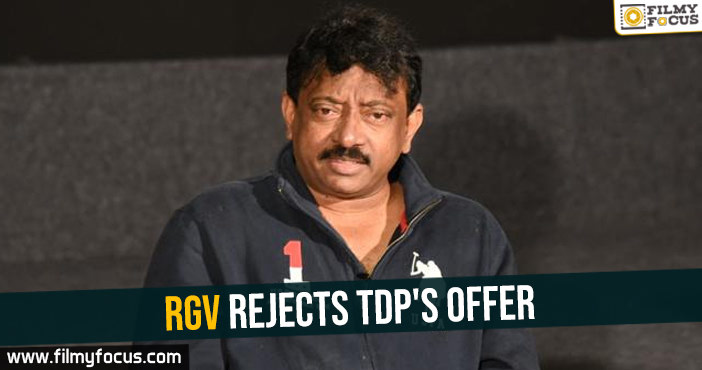 Breaking- RGV rejects TDP’s offer
