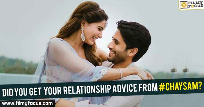 Did you get your relationship advice from #ChaySam?
