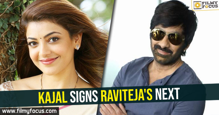 News-Kajal signs Raviteja’s next