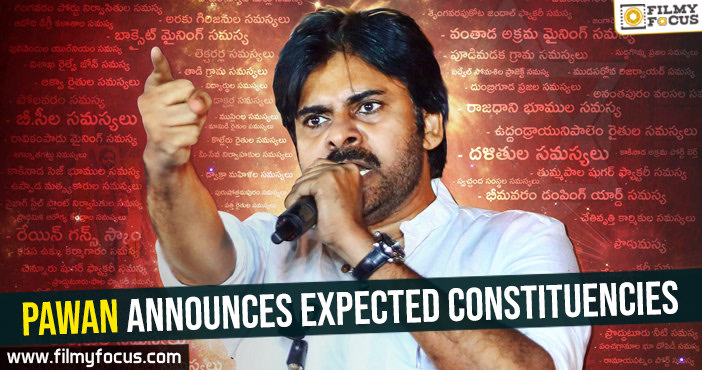 Nothing new-Pawan announces expected constituencies