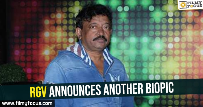 RGV announces another biopic