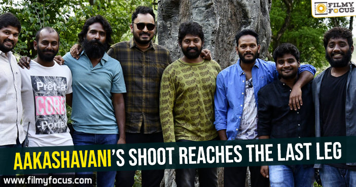 Aakashavani’s shoot reaches the last leg