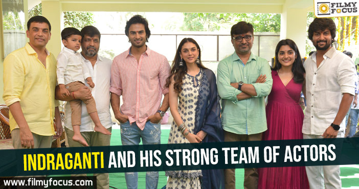 Indraganti and his strong team of actors