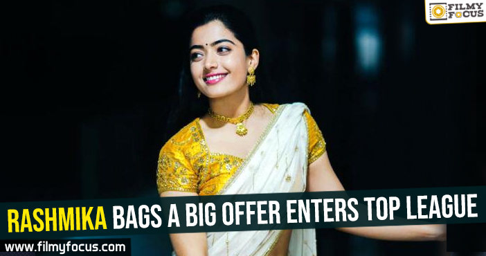 Rashmika bags a big offer enters top league