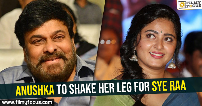 Anushka to shake her leg for Sye Raa