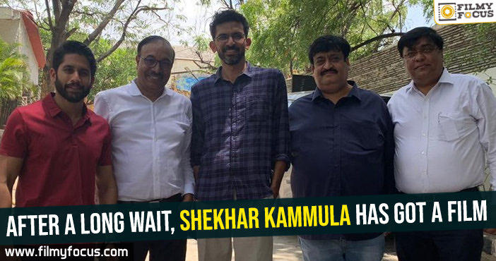 After a long wait, Shekhar Kammula has got a film