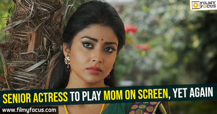 Senior actress to play mom on screen, yet again