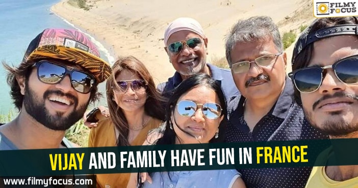 Vijay and family have fun in France