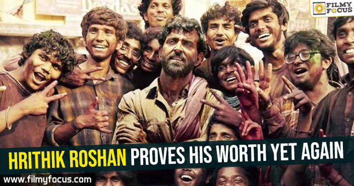Hrithik Roshan proves his worth yet again