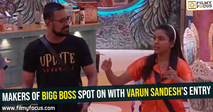 Makers of Bigg Boss spot on with Varun Sandesh’s entry