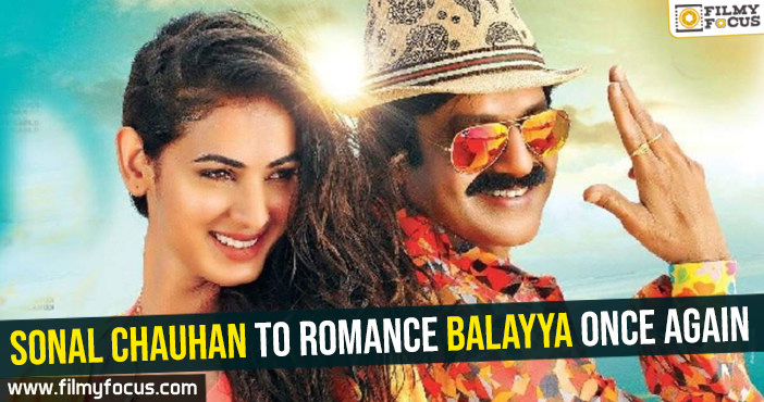 Sonal Chauhan to romance Balayya once again
