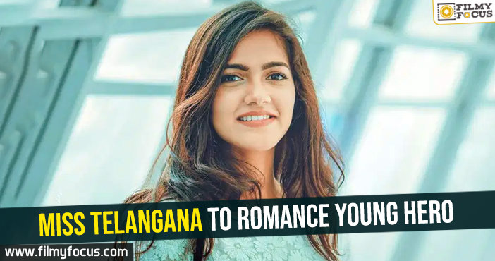 Miss Telangana to romance young hero
