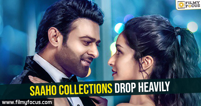 Saaho collections drop heavily