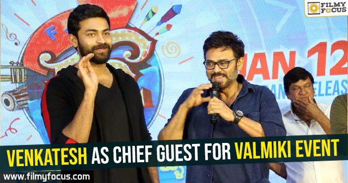 Venkatesh as chief guest for Valmiki event