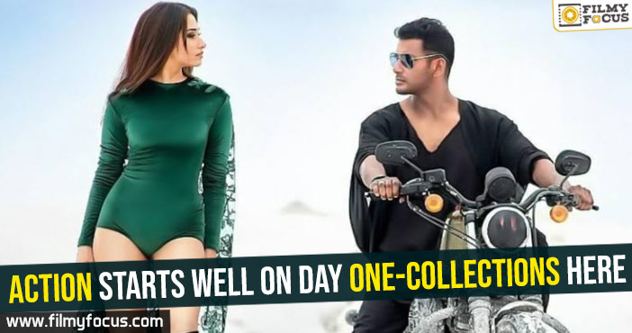 Action starts well on day one-Collections here