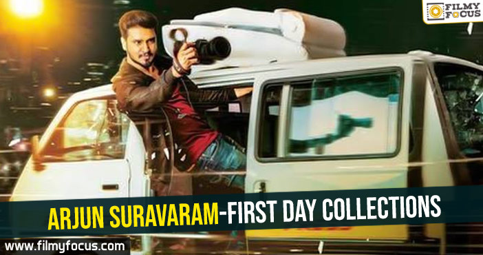 Arjun Suravaram-First day collections