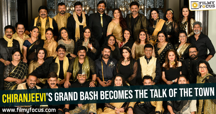Chiranjeevi’s grand bash becomes the talk of the town