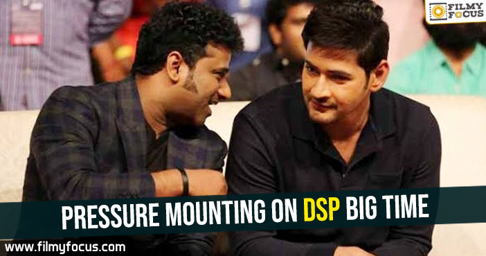 Pressure mounting on DSP big time