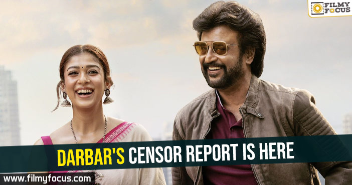 Darbar’s censor report is here