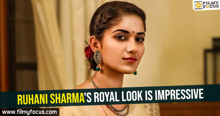 Dirty Hari: Ruhani Sharma’s royal look is impressive