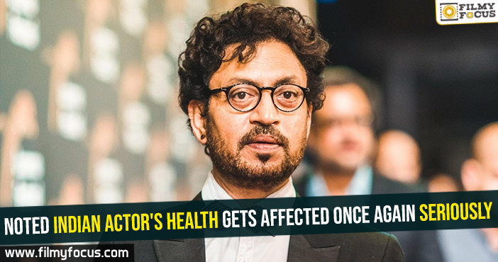 Noted Indian actor’s health gets affected once again seriously