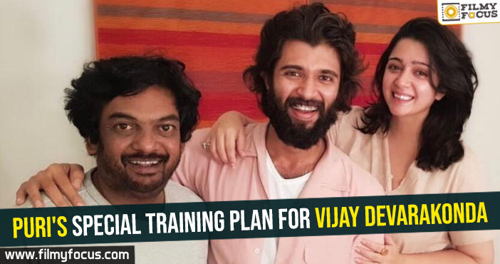 Puri’s special training plan for Vijay Devarakonda