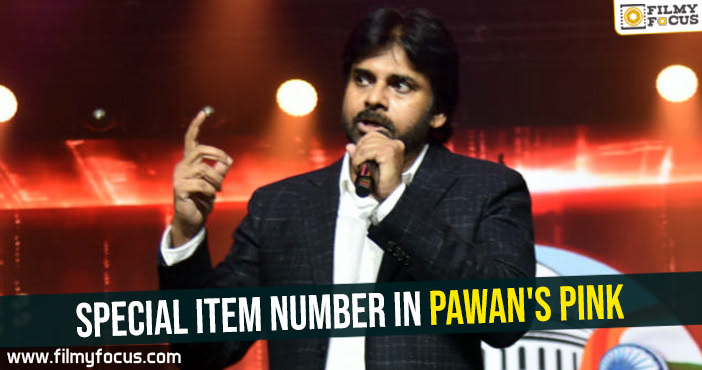 Special item number in Pawan’s Pink