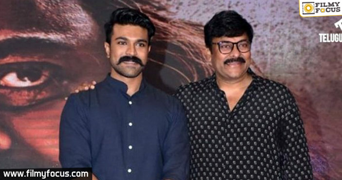 Charan’s role revealed in Chiranjeevi’s next
