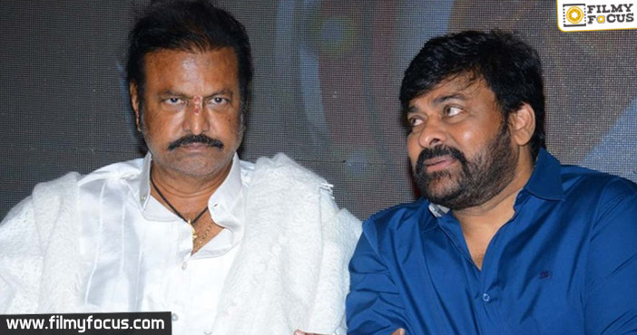 Mohan Babu to play a negative role in Chiru's next