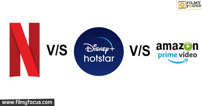 Disney Hotstar vs Netflix vs Amazon Prime, A Quick Comparison