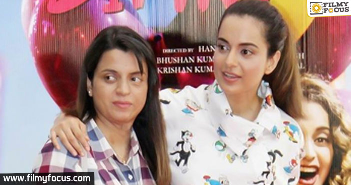 Kangana Ranaut defends her sister and says Twitter should be banned