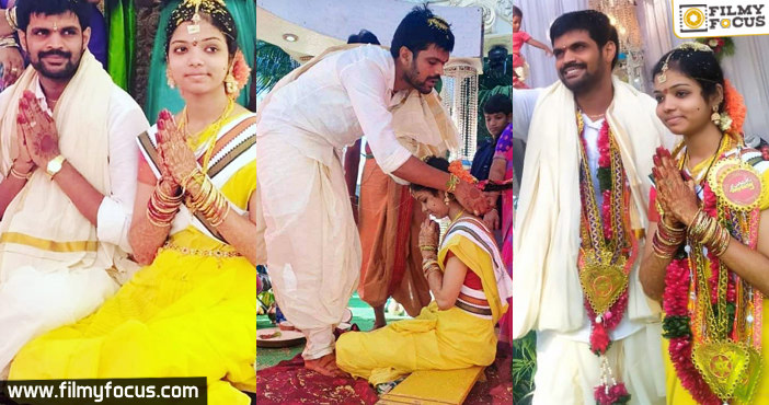 Rangasthalam fame Mahesh also ties the knot