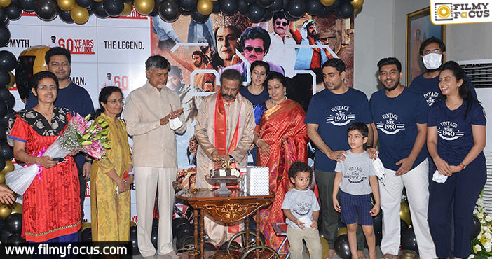 Balakrishna celebrates his birthday with family and friends