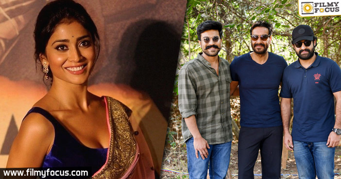 Shriya reveals details about Charan and NTR roles lockdown