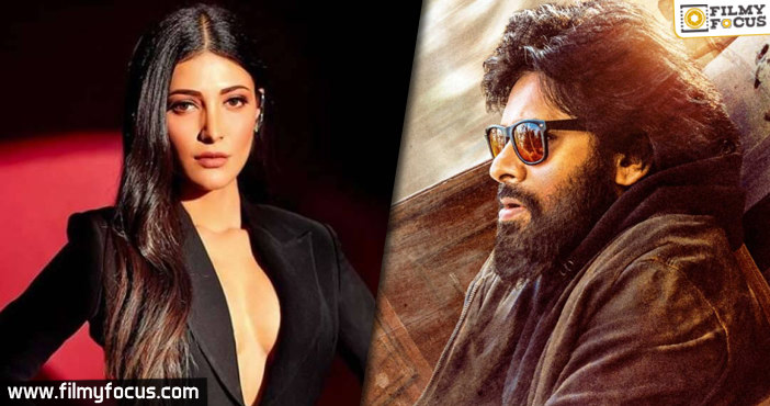 Twist: Shruti Hassan confirms being a part of Vakeel Saab
