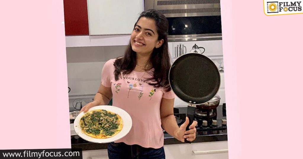 Rashmika Mandanna Shares Her Everyday Omelette Recipe