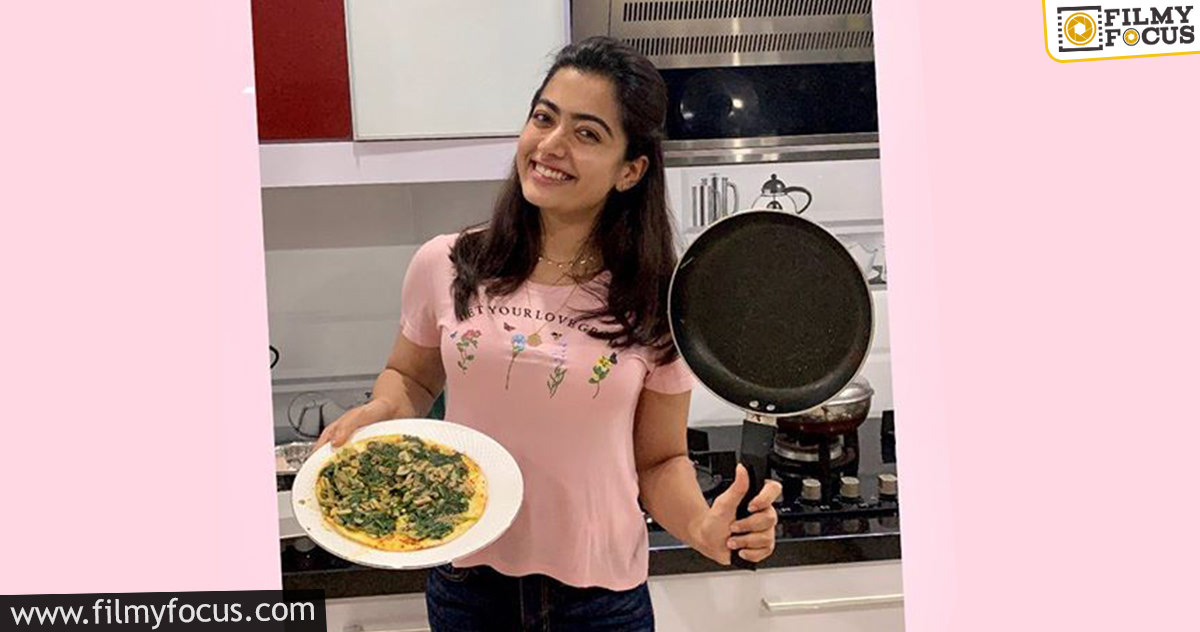 Rashmika Mandanna shares her everyday omelette recipe!