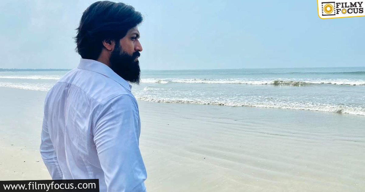 Yash starts the KGF2 shoot after a long time