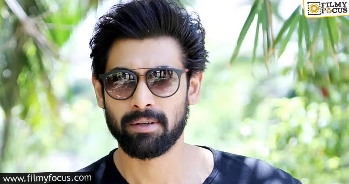 Rana Daggubati back to the shoot after ages
