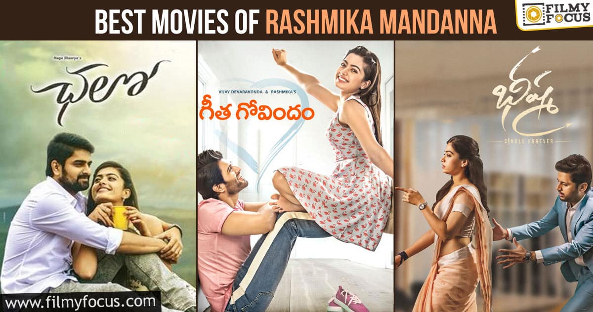 6 Best Telugu Movies of Rashmika Mandanna