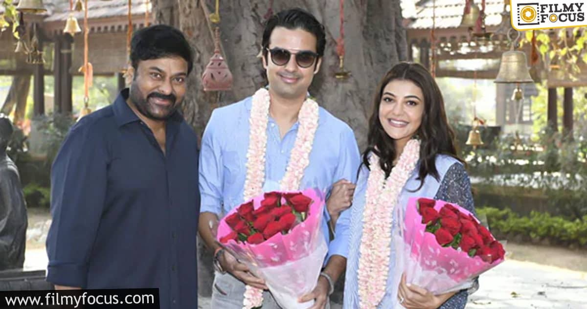 Kajal completes her first schedule for Acharya