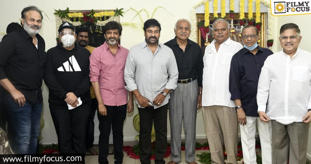 Chiranjeevi’s Lucifer remake launched