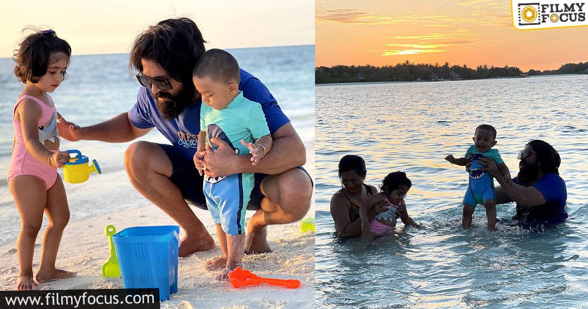 Yash goes to the Maldives with his family